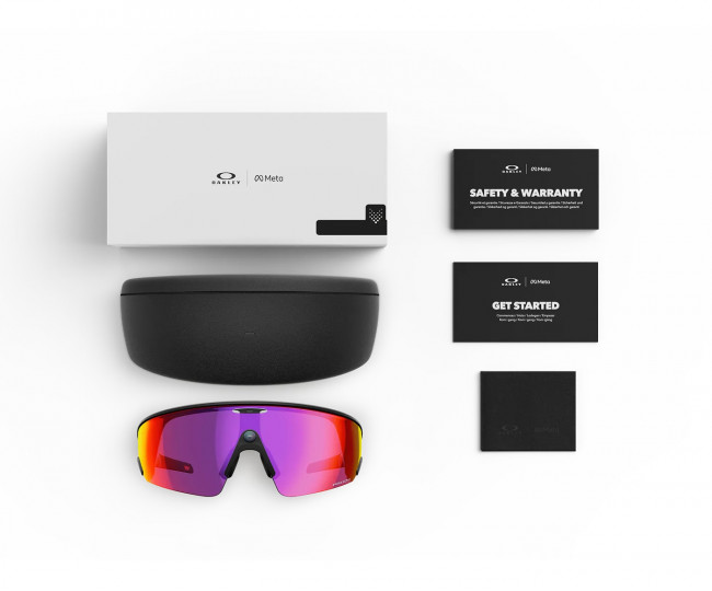 Смарт-очки Oakley Meta Vanguard Black Lens color: Prizm™ Road